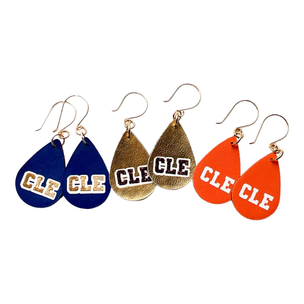 Cleveland Browns Teardrop Earrings