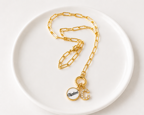 Cleveland Toggle Necklace - Gold Arrow Studios 