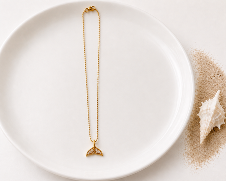 Tale of the Sea Necklace - Gold Arrow Studios 